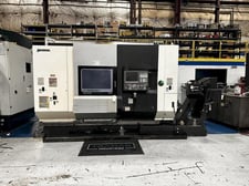 Okuma #LT3000EX-2MY, CNC lathe, 21.6" swing, 3.1" bar, 47.2" centers, twin spindle & turret, A2-6, 9-Axis