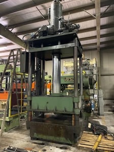 150 Ton, Lawton (Lawtomatic) 60" x 48", 68" daylight, 54" stroke. 20" operator height, #2721