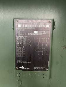 2000 KVA 12470Y/7200 Primary, 6600 Delta Secondary, Padmount Transformer