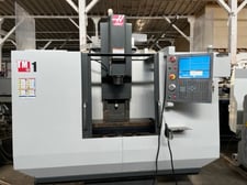 Haas #TM-1, vertical machining center, 30" X, 12" Y, 16" Z, 4000 RPM, no tool changer, 2015