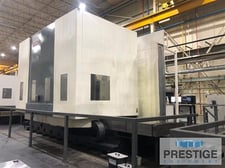 5.9" Toshiba #BP-150.R22, 60 automatic tool changer, 160" X, 100" Y, B-Axis rotary table, thru spindle