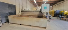 Flow #IFB-6012, waterjet cutting system, 6' x 12' table, 50 HP, 60000 psi, 2008