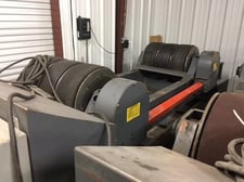 120 Ton, Preston-Eastin #TDRA-120, tank or vessel turning rolls, rubber wheel, 240000 lb.