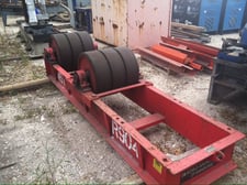 90 Ton, Ransome #DPRR/DIRR-90, tank turning roll set, vari-speed, hand pendant, 180000 lb.