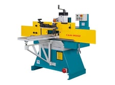 Cam-Wood #Set-83-3M, Single End Tenoner, 31" width x 12" L table, 5" Min. L cut, 5" width cut pass once, 5" H