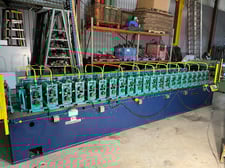 22 Stand, Dahlstrom #450-22-OB, 2.25" shafts, 28" roll space, 25-100 FPM, 2009