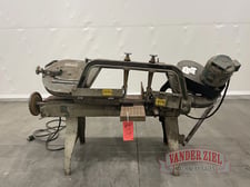 8" x 16" Wellsaw #800, horizontal saw, 8" round, 47,80,130 FPM, 45° swivel vise, #16370