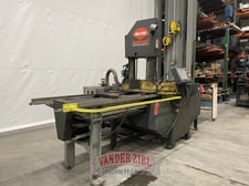 15" x 20" Marvel #E380A-PC3, vertical tilt frame automatic saw, built in coolant system, #16266
