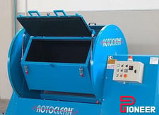 Sideros #Rotoclean-550, deburring machine, 2200 load capacity, 50% - 60% filling level, 39" x 14" workpiece