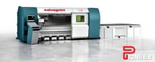 Salvagnini #L3-4020, 2D laser cutter, 80" width x 160" L sheet, 2000 watts, 4724 ipm, 160" X, 80" Y, 3.9" Z