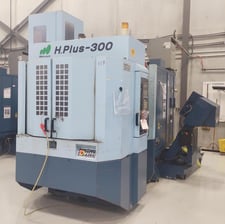 Matsuura #HPlus-300, CNC horizontal machining center, 19.6" X, 22" Y, 19.6" Z, 15000 RPM, 51 automatic tool