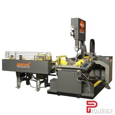 20" x 25" Marvel #2000-Series-PC3S, vertical band saw, 9-12H x 15 width 60 deg face plates, 7.5 HP, new