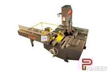 Marvel #380A-PC3-60, vertical band saw, 15" working height, 1.25" x 4877" mm blade, 5 HP, new