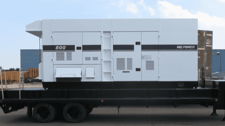 640 KW Multiquip Power #DCA800SSK, prime power mobile diesel generator, sound attenuated enclosure