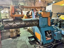 20000 lb. Strilich, uncoiler, 66" face mandrel, 16"-20" ID, Wichita brake, hydraulic expansion