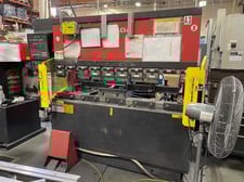 55 Ton, Amada #FBD-5020, CNC press brake, 6.8' OA, 66.9" between housing, 3.94" stroke, 15.75" throat, 14.57"