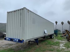 900 KW Marathon #572RSL8027, twin pack prime power generator set, 480 Volts, 40' ISO sound attenuated