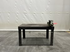 4' x 2' Welding table, with vise