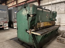 3/8" x 12' Pacific #375R12, hydraulic shear, electric back gauge, 12.5'btwn housing