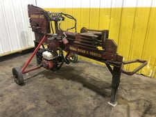 Kingsway, mobile rebar shear & bender with Honda gas engine, portable on casters, #16867