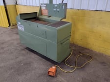 14" Storm Vulcan #1000A, surface belt sander, remote foot trip, 20 HP, #17358