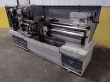 15.7"/23" x 50" Clausing #600-15, engine lathe, 10" chk, 3-jaw, 2-1/8" bore, Acu-Rite 2X Turn D200 digital