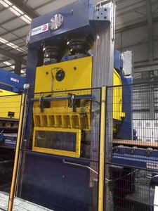 80" x .78" Fagor, 4-Hi backed up flattener, 13 work rolls, 7" work roll diameter, 5 flights of back ups, 2009