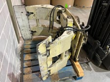 Cascade, paper roll clamp, 10" close, 60" max open diameter