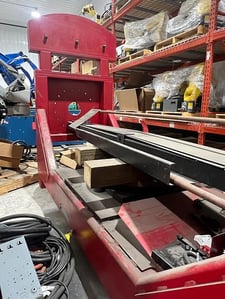 Genesis, Drop Center tilt/turn heavy duty weld cell for R30iA Fanuc robot, #104969