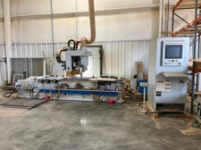Weeke #Optimat-BHC-250, CNC Router, 100" X, 68" Y, 9" Z, 1250-24000 RPM, 2005