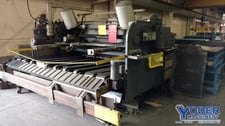 Cincinnati #1810, automatic shear conveyor, 10' width x 1/4" capacity, 1 HP, #69100