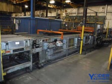 Dahlstrom #M-1260-6192-4, transfer conveyor, 18' 8" conveyor length, 5 HP, #64177