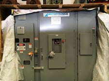 3500 HP Motortronics, Solid State,red.volt.,free standing enclosure, 4160 Volts,new (2 available)
