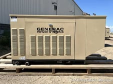30 KW Generac, liquid propane generator set, weatherproof enclosure, 120/240 v., 410 HOURS, #089461