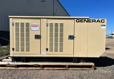 45 KW Generac #6097270100, propane generator set, weatherproof enclosure, 120/240 Volts, Chevy engine, 2006