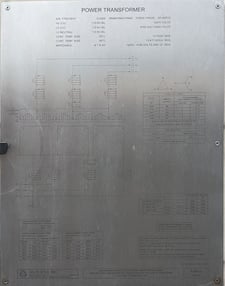 12000/13400/16000/17900/20000/22400 kVA, 12470 DELTA Primary, 4160 GRDY Secondary, DELTA STAR Substation