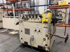 36" x .07" Chs #DRFS-336, servo feed with straightener, 2010
