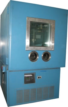 38" width x 38" D x 38" H Thermotron #S-32, temperature test chamber, -65° to 170.0, 230 V., 1-phase, 45