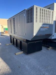 200 KW Generac #SD200, diesel generator, sound attenuated enclosure, 120/208 Volts, 2016