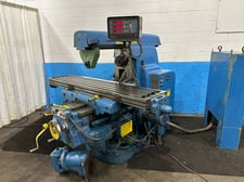 Cincinnati #420-16, horizontal mill, 16-1/4" x80" table, 5 HP, dual controls, digital read out, #73981