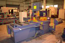 18" x 22" Hem #V100LA-3 tilting head,powered tilting head dsgn,automatic feed system,clamping vises, 5 HP
