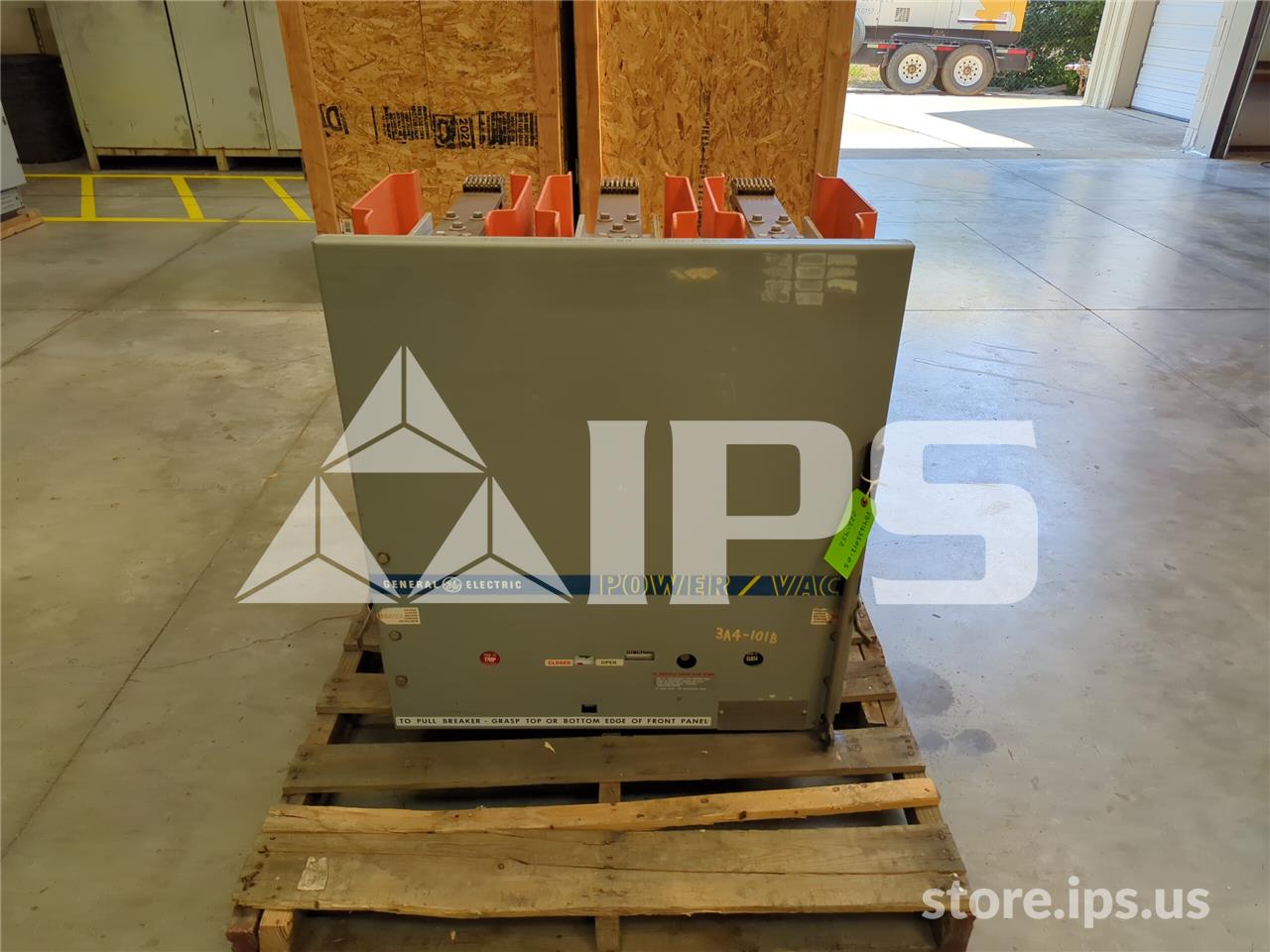 1200 Amps GE Vb 4.16-350-1 Ml-17 (vb 4.16-350) 125 Volts DC Controls, 44b1 Vacuum Bottle