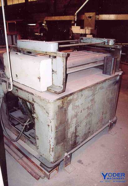 42" x .093" Dahlstrom, powered straightener, 10 rolls, 3" roll diameter, power pinch rolls, #16756