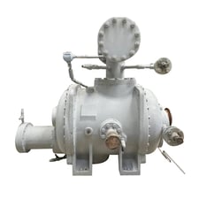 FES 385S, Bare Rotary Screw Compressor, Hydraulic Test Pressure 470 PSIG, 2010