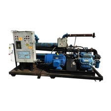 Vilter TCCW2504X, Thermal Care Water Cooled Chiller Skid, 125 HP - 1780 RPM, 7 cylinders