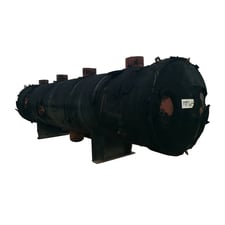 Shell and Tube Ammonia Water Chillers, 30" diameter, 14' L sidewall