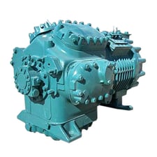 Copeland 8DP2-5000FSD, Bare 8-Cylinder Reciprocating Compressor, Semi-Hermetic Driven, 460 V, motor is