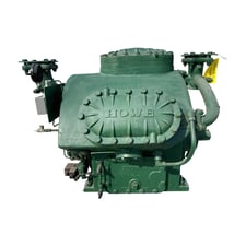 Howe Corporation J56, Bare 6-Cylinder Reciprocating Compressor, Direct Drive Driven, 1200 RPM, 175 psig