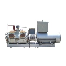 250 HP Sabroe SMC 116L, Reciprocating Compressor Package, Semi-Hermetic Driven, 2300/4160 V, 150 TR, 1986