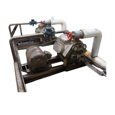 Sabroe SMC108L, Bare 8-Cylinder Reciprocating Compressor, Semi-Hermetic Driven, Compressor only, 1500 RPM